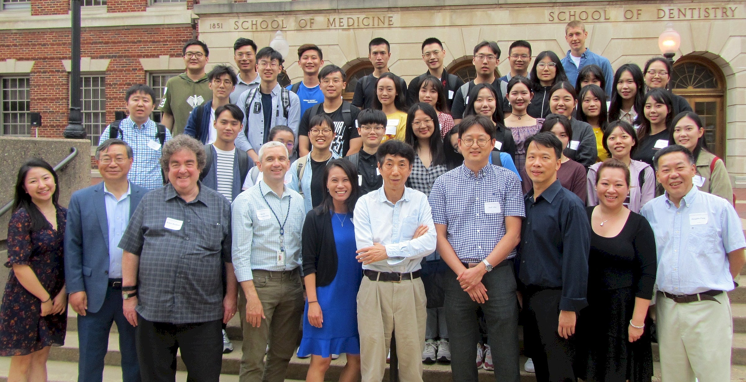 Incoming MS & Ph.D. students, faculty and staff at 2019 Department Orientation.